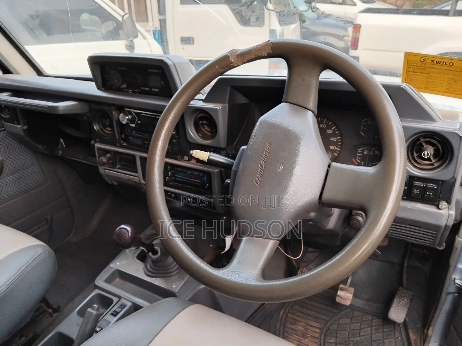 Toyota Land Cruiser Prado 1998 Gray