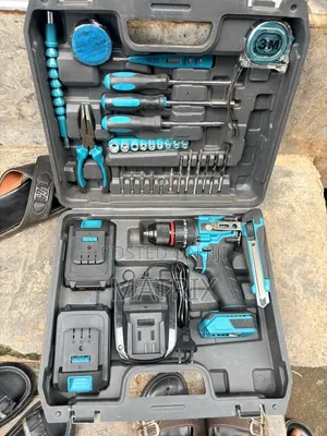 Cordless Drill and Tools Set