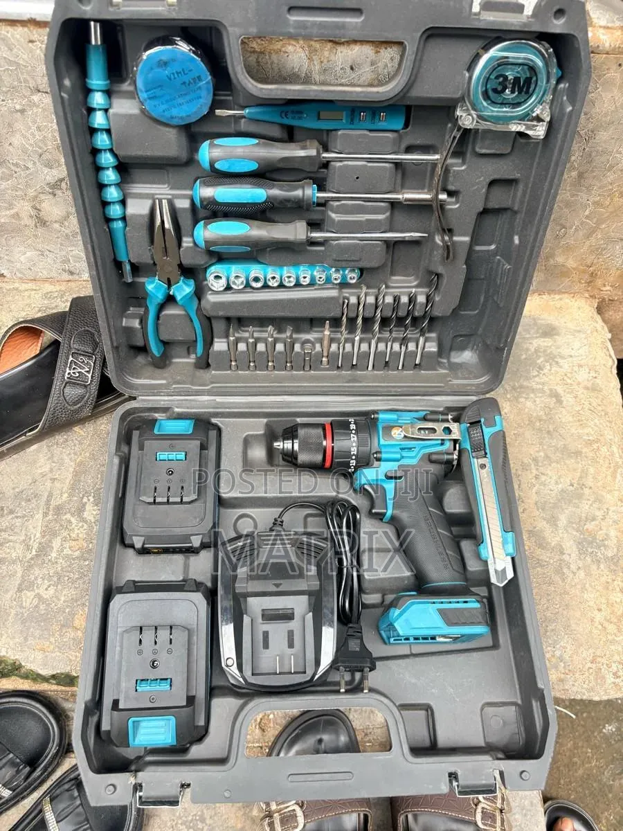 Cordless Drill and Tools Set