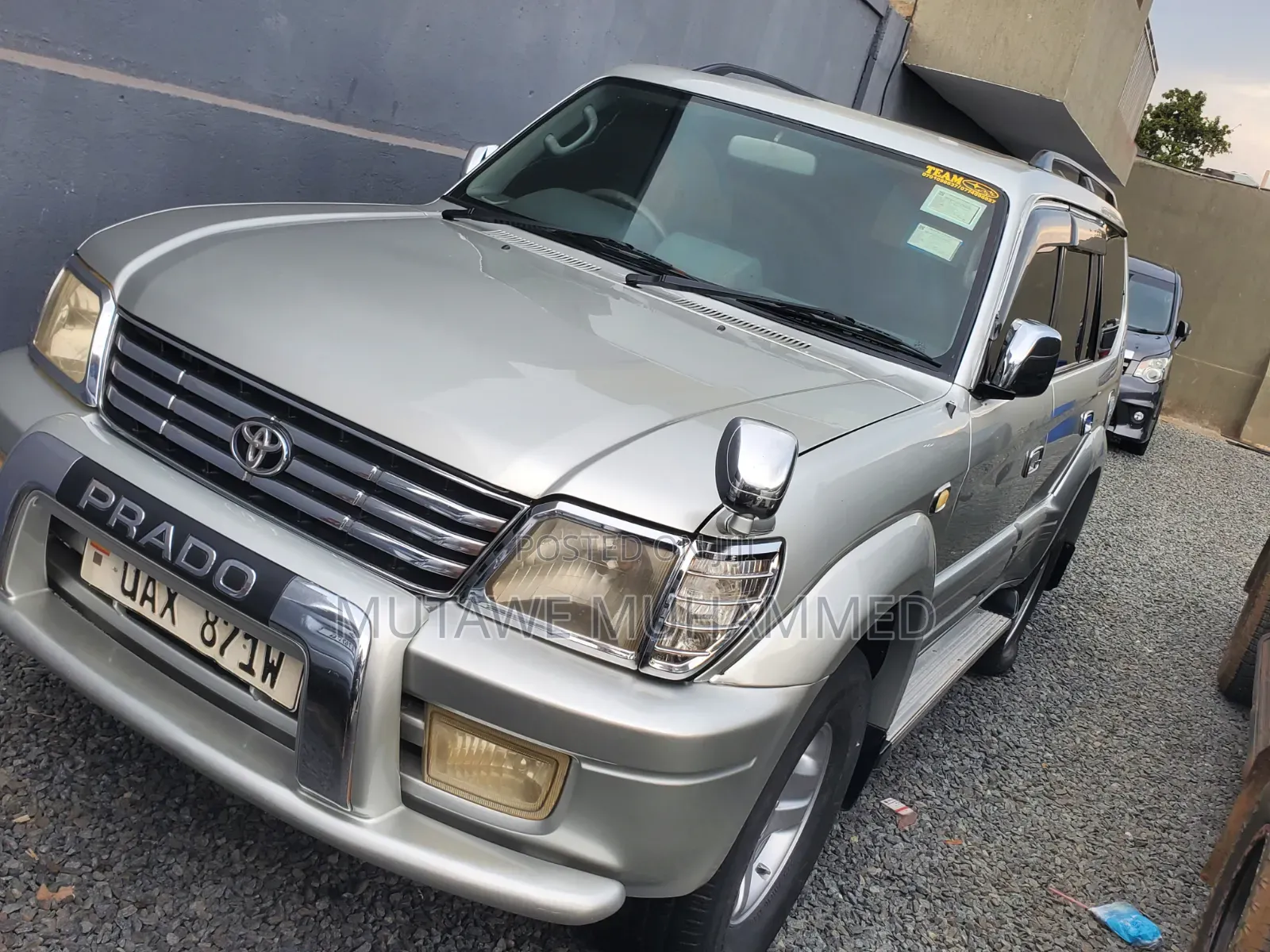 Toyota Land Cruiser Prado 2002 Silver