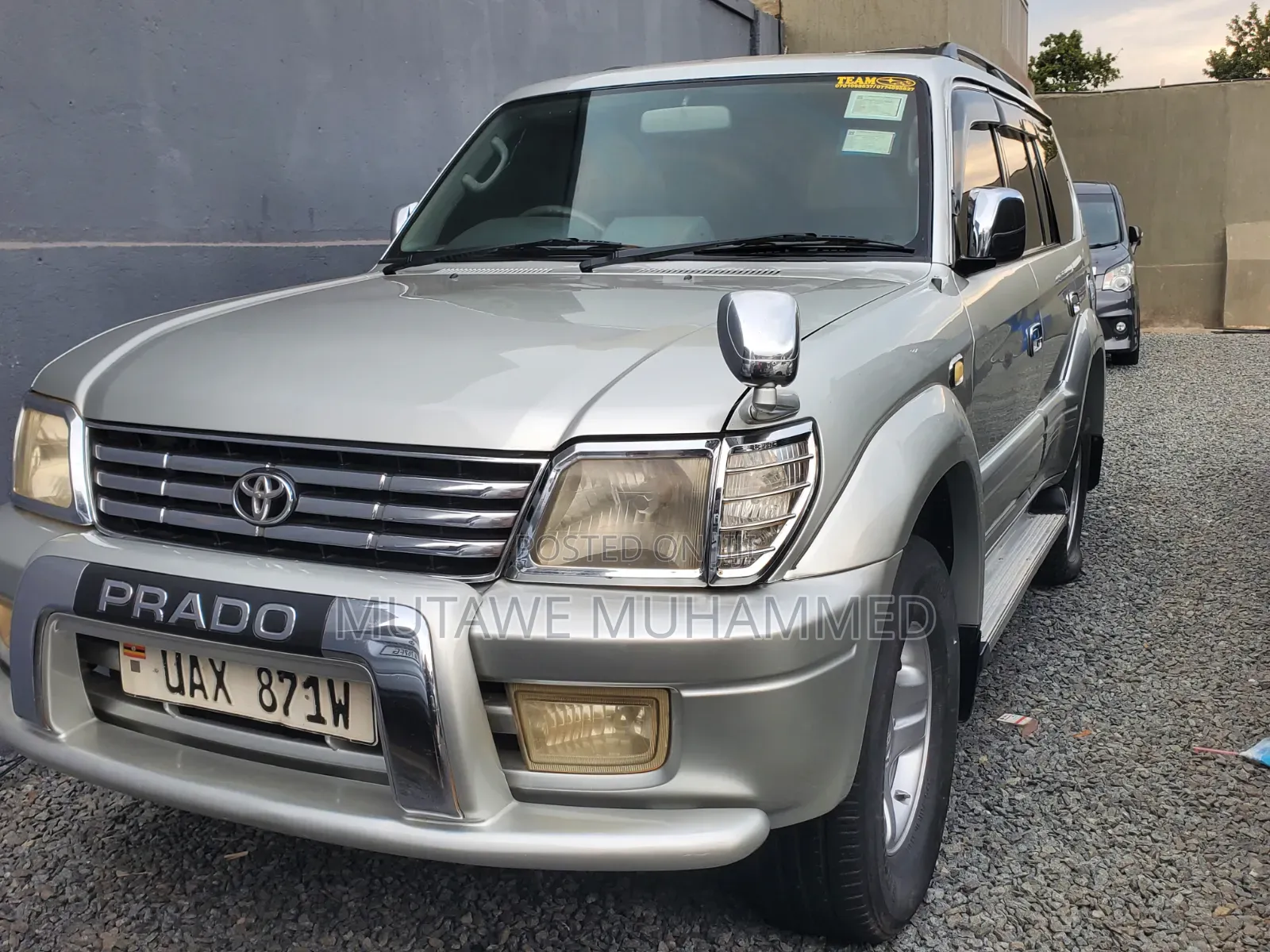 Toyota Land Cruiser Prado 2002 Silver