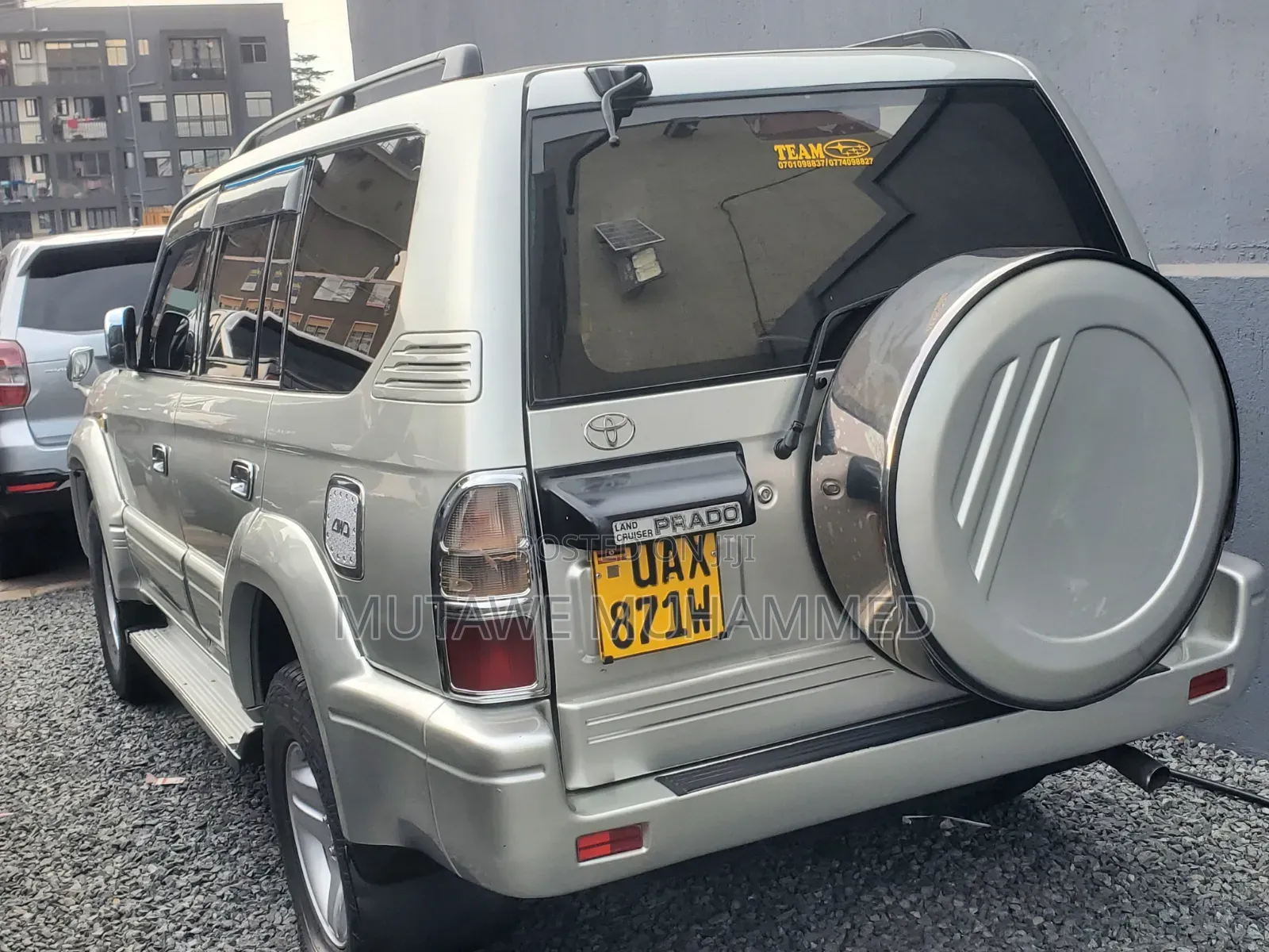 Toyota Land Cruiser Prado 2002 Silver