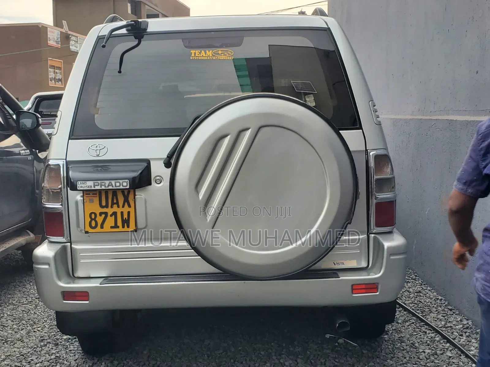 Toyota Land Cruiser Prado 2002 Silver