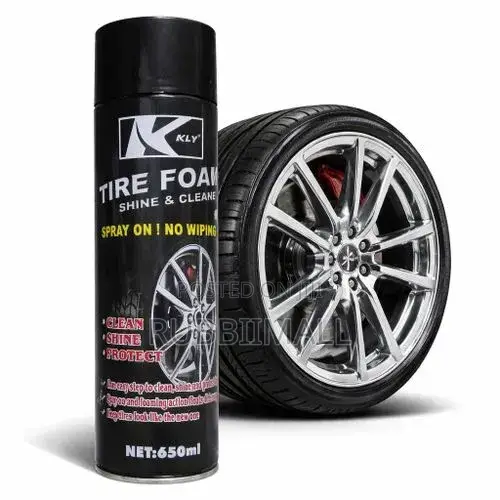 KLY Tire Foam Shine Cleaner (650 Ml)