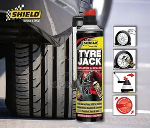 Shield Tyre Jack 4X4 Emergency Inflator and Sealer 340ml