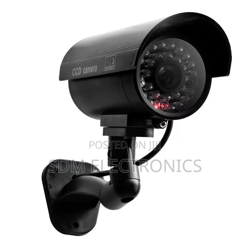 Dummy Fake Bullet Camera for Outdoor Ip66 Flashing Led Red Light