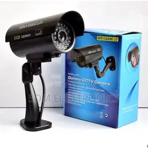 Dummy Fake Bullet Camera for Outdoor Ip66 Flashing Led Red Light