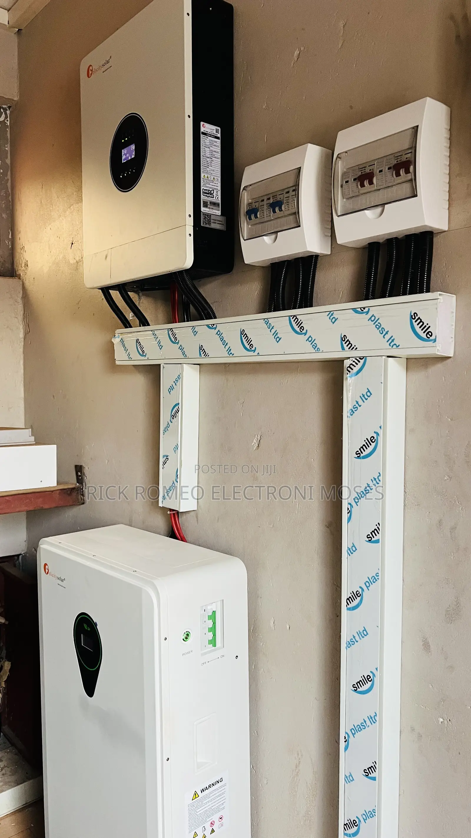 15kwh+8kva Hybrid Solar System Plus Installation