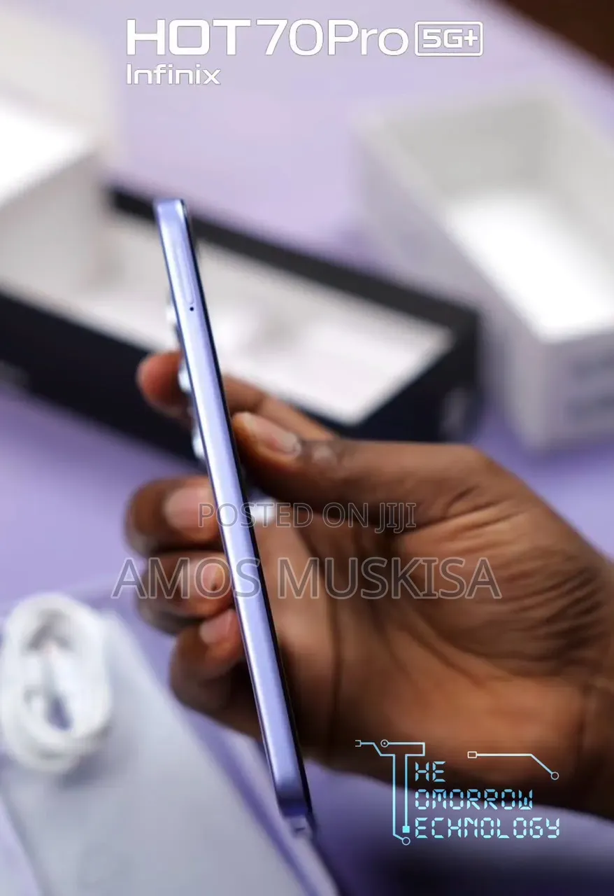 New Infinix Hot 70 128 GB Purple