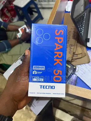 New Tecno Spark 50 128 GB Gray