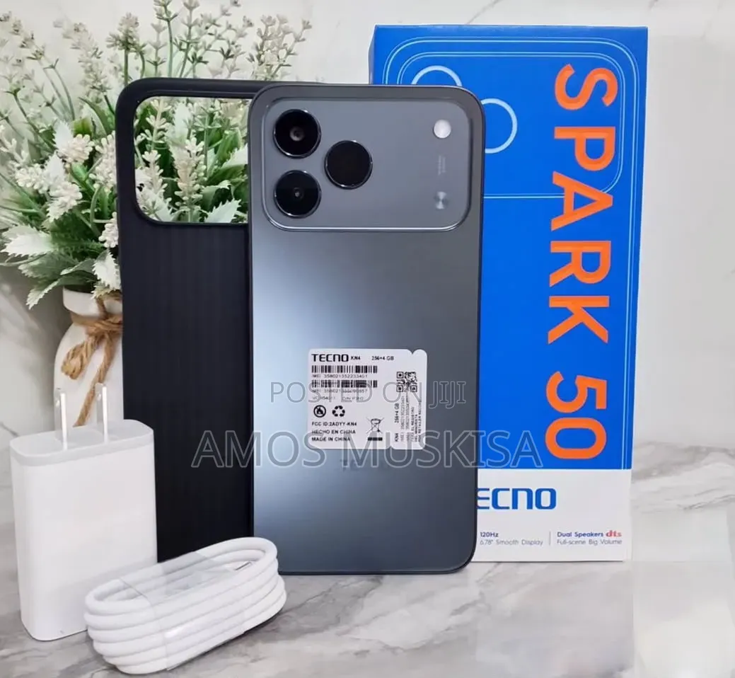 New Tecno Spark 50 128 GB Gray