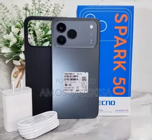 New Tecno Spark 50 128 GB Gray