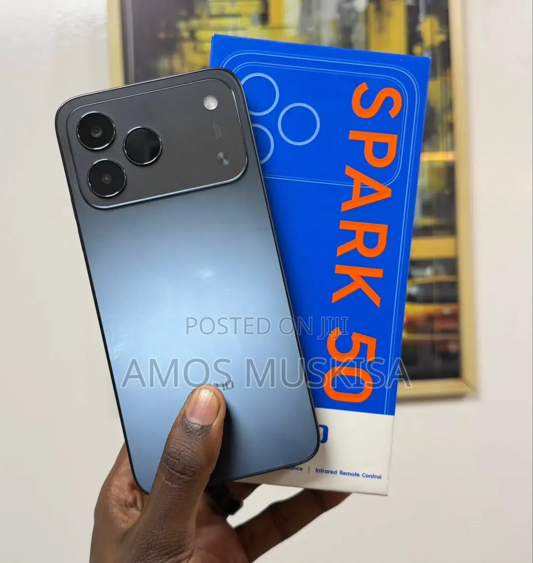 New Tecno Spark 50 128 GB Gray