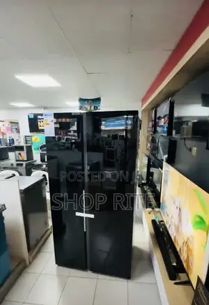 HISENSE 750 Liters French Door Side by Side Glass Refrigerator