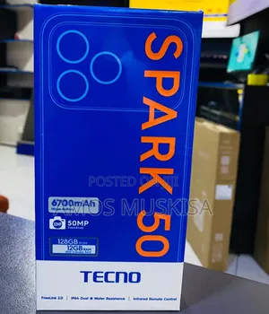 New Tecno Spark 50 128 GB Blue
