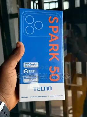 New Tecno Spark 50 128 GB Blue