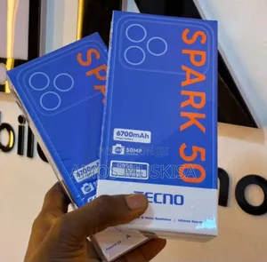 New Tecno Spark 50 128 GB Blue