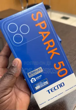 New Tecno Spark 50 128 GB Blue