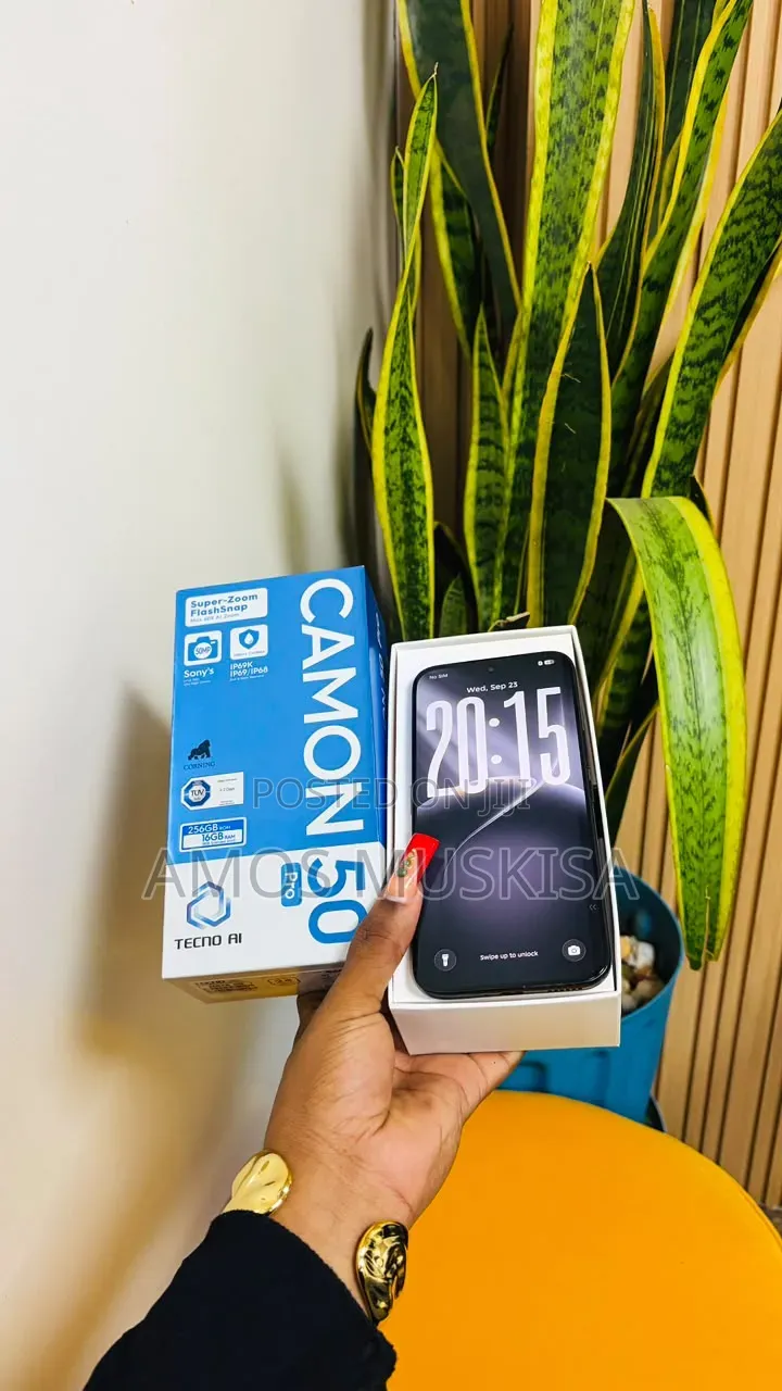 New Tecno Camon 50 Pro 256 GB Gray