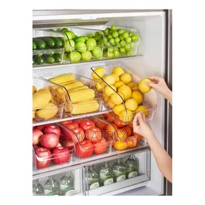2Pcs Acrylic Fridge Containers