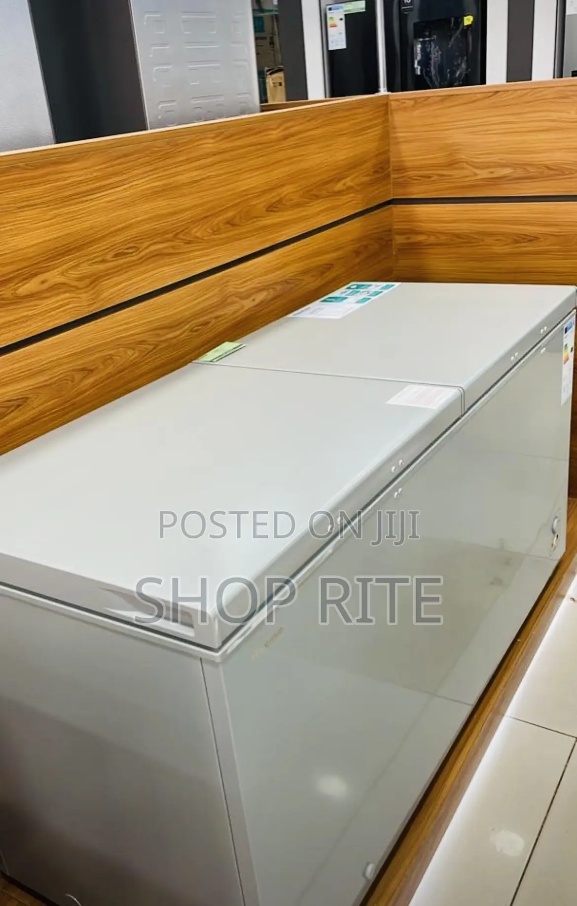 HISENSE 660 Liters Sliver 2door Chest Freezer