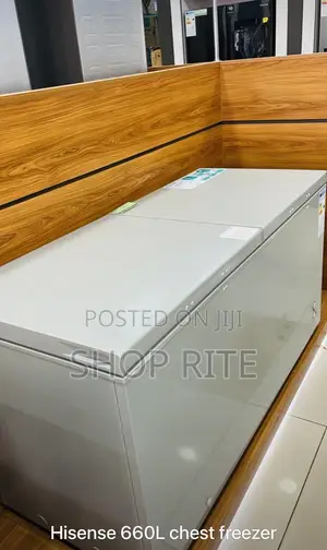 HISENSE 660 Liters Sliver 2door Chest Freezer
