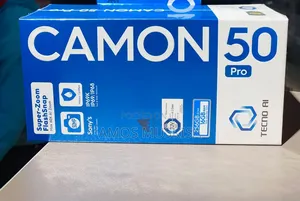 New Tecno Camon 50 Pro 256 GB Black