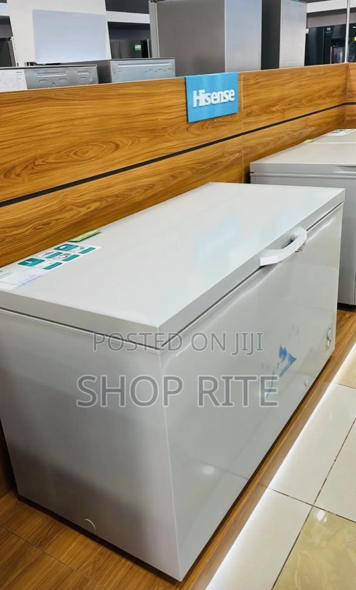 HISENSE 500 Liters Orginal Silver Color Chest and Deep Freezer