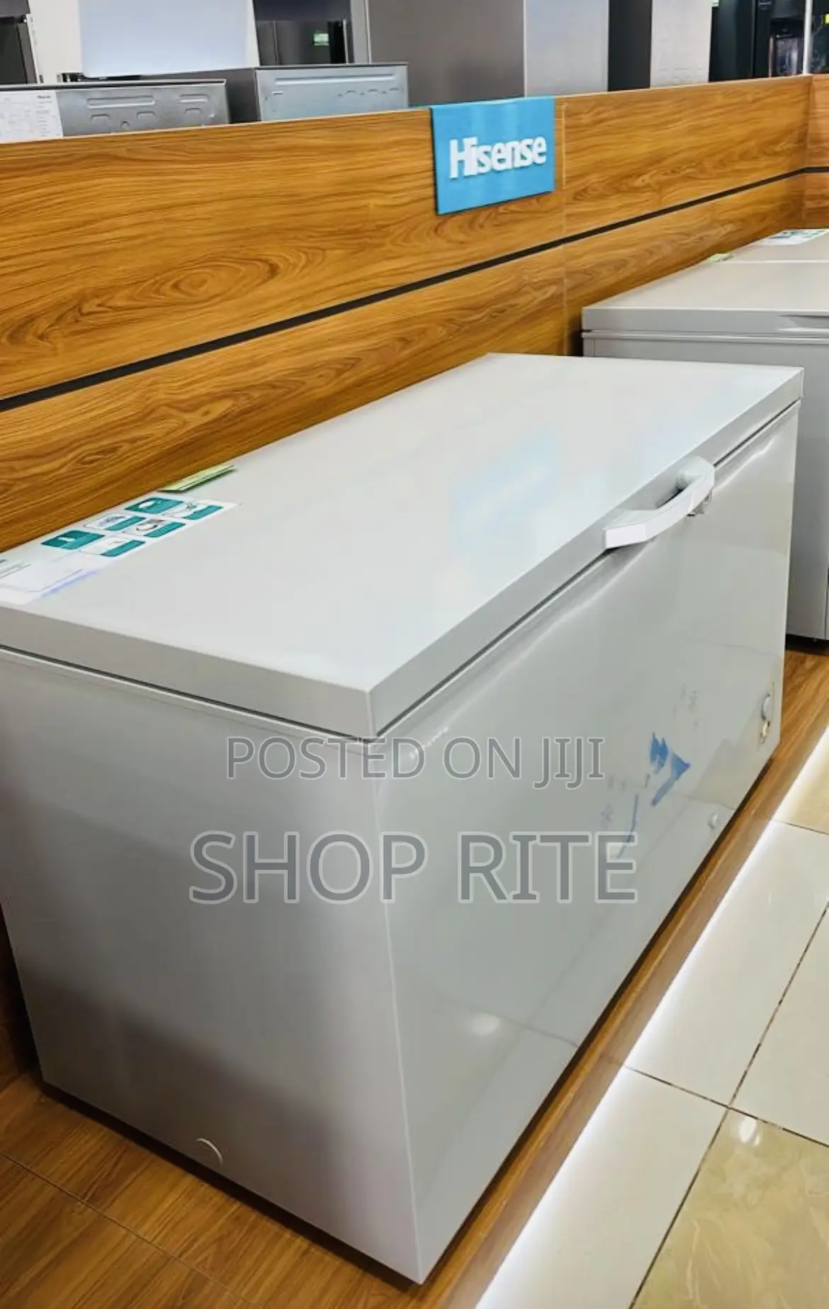 HISENSE 500 Liters Orginal Silver Color Chest and Deep Freezer