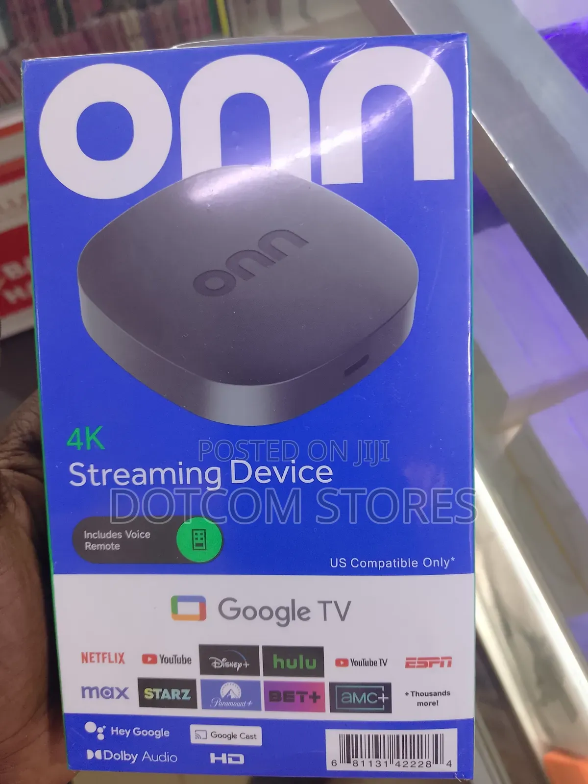 Onn. 4K UHD Streaming Device Box