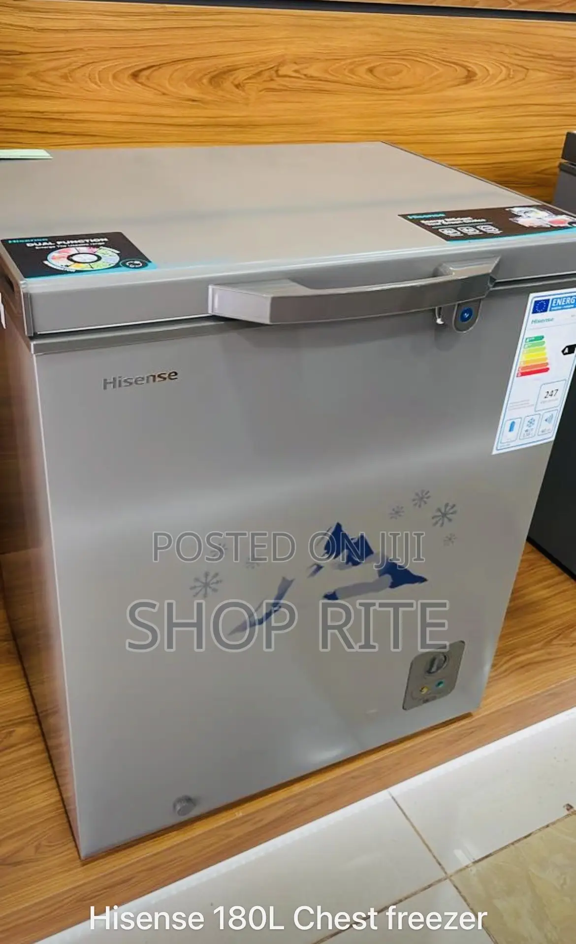 HISENSE 180 Liters Chest Freezer Medium Size
