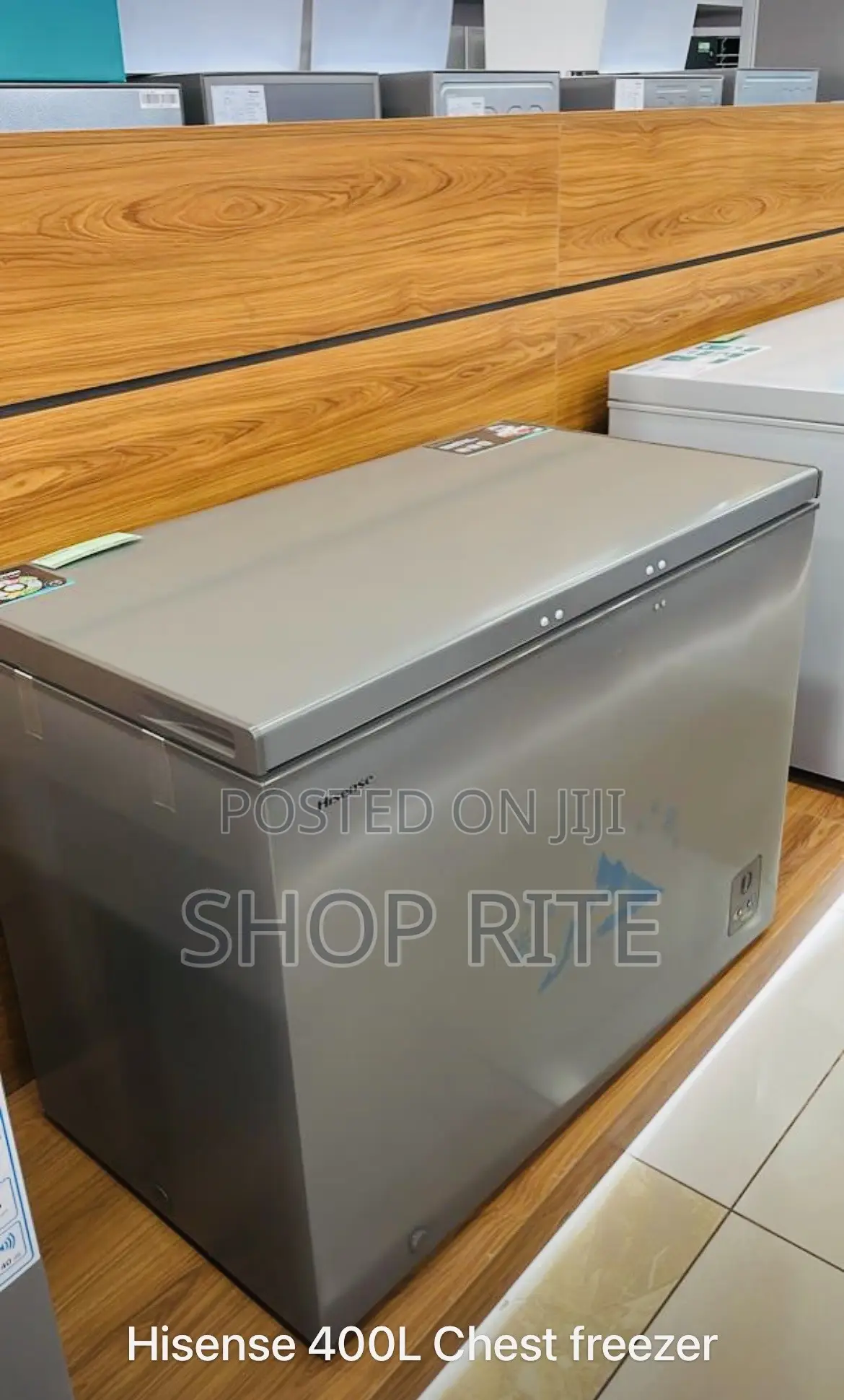 HISENSE 400 Liters Brand New Automatic Chest Freezer