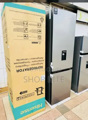 HISENSE 341 Liters Double Door Bottom Freezer New Model Refrigerator