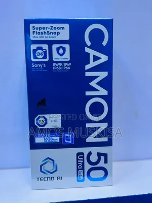 New Tecno Camon 50 Ultra 512 GB Black