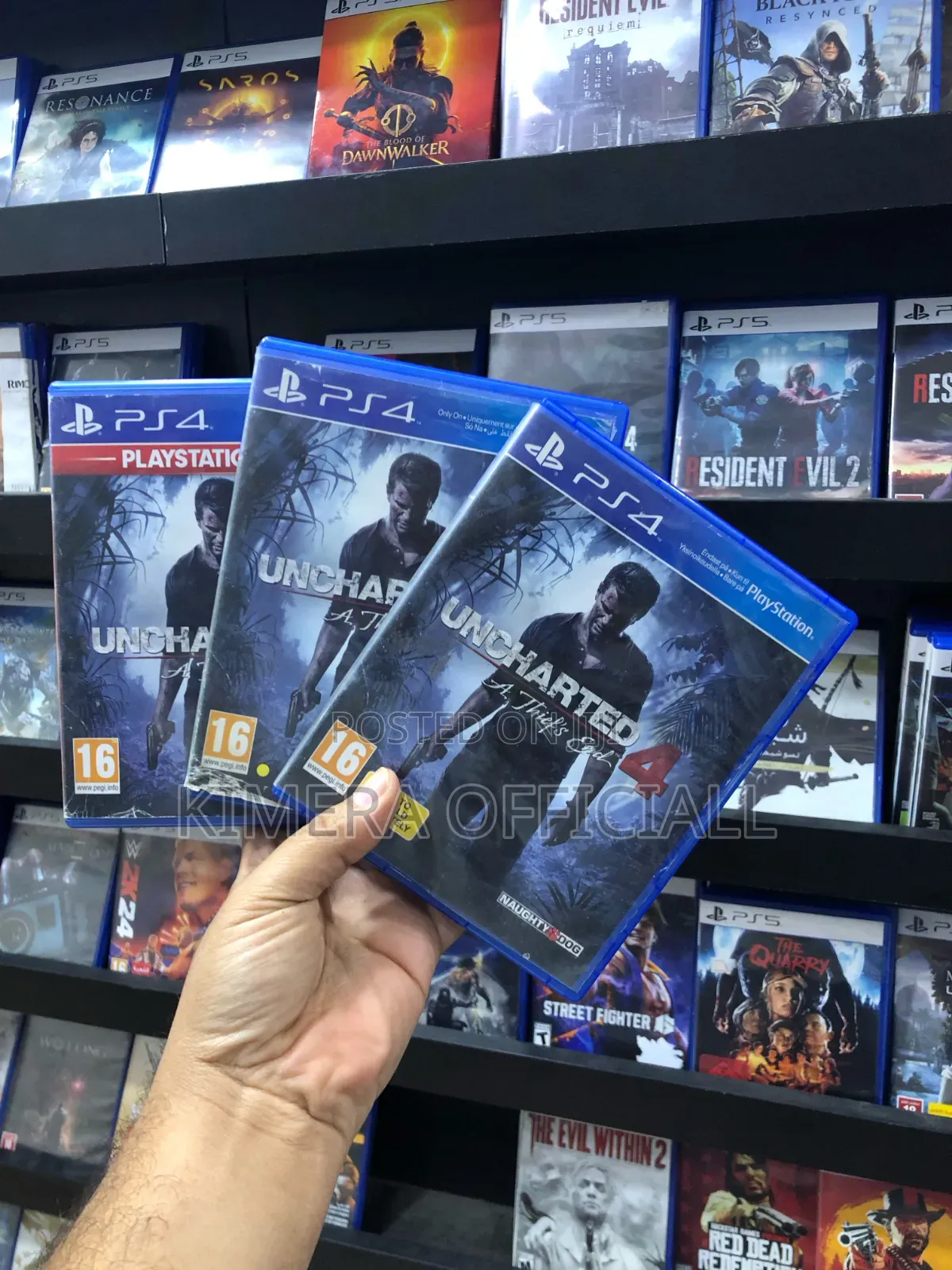 Uncharted 4 a Thief's End PS4 Disc - The Best Action-Adventure Game