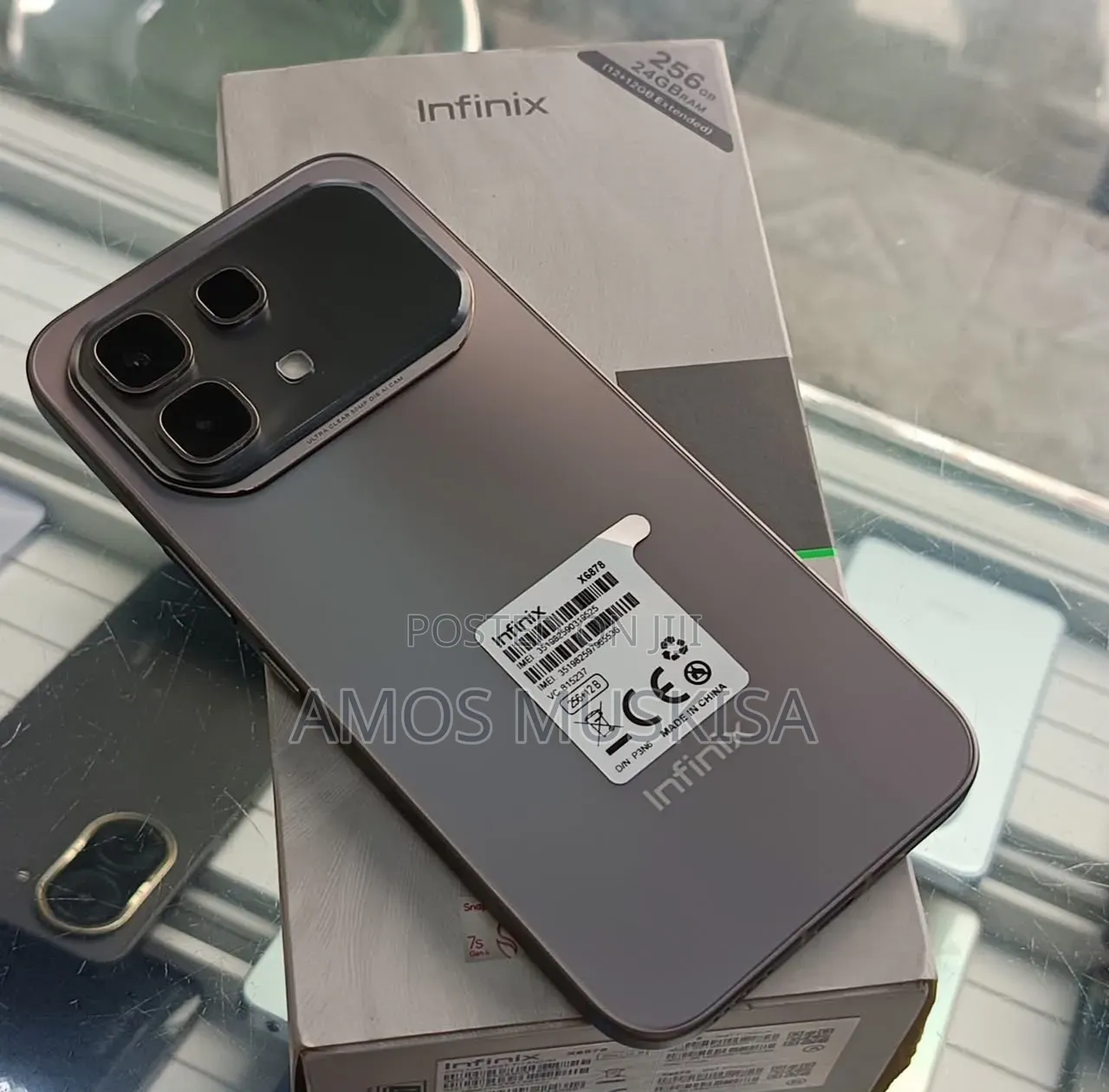New Infinix Note 60 Pro 256 GB Gray