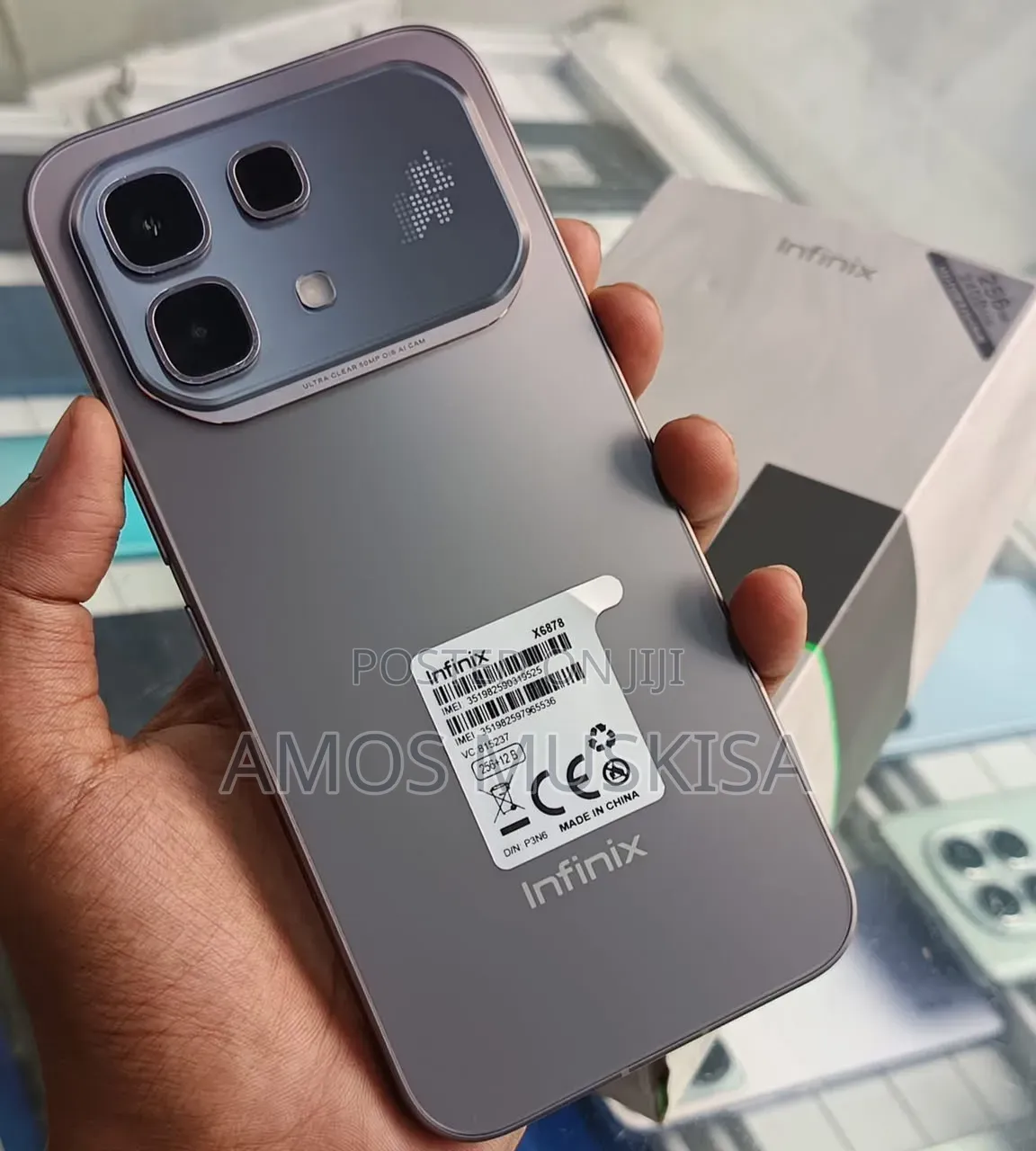 New Infinix Note 60 Pro 256 GB Gray
