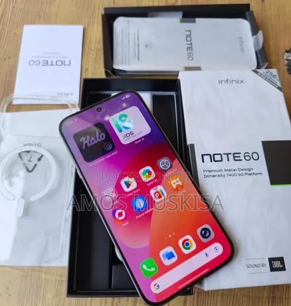New Infinix Note 60 Pro 256 GB Gray