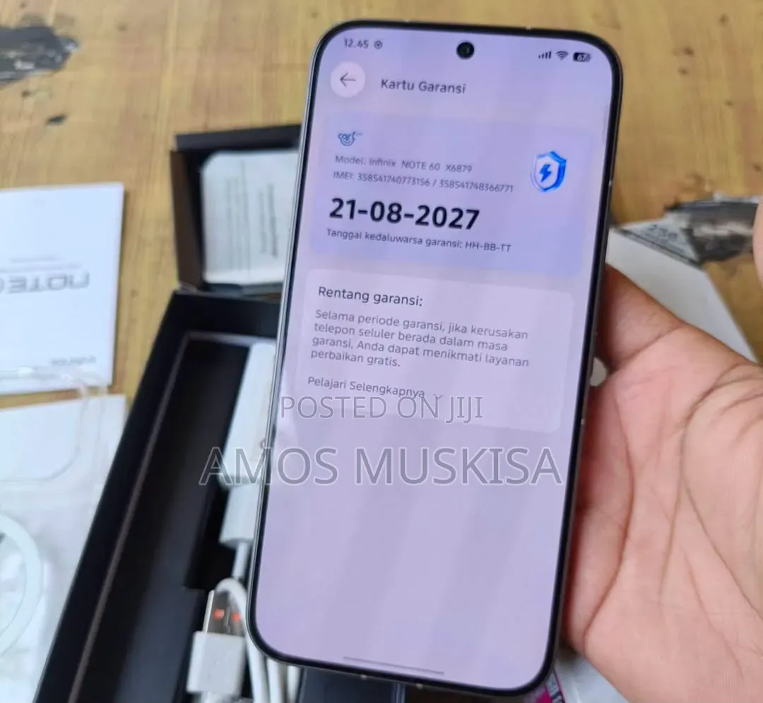 New Infinix Note 60 Pro 256 GB Gray