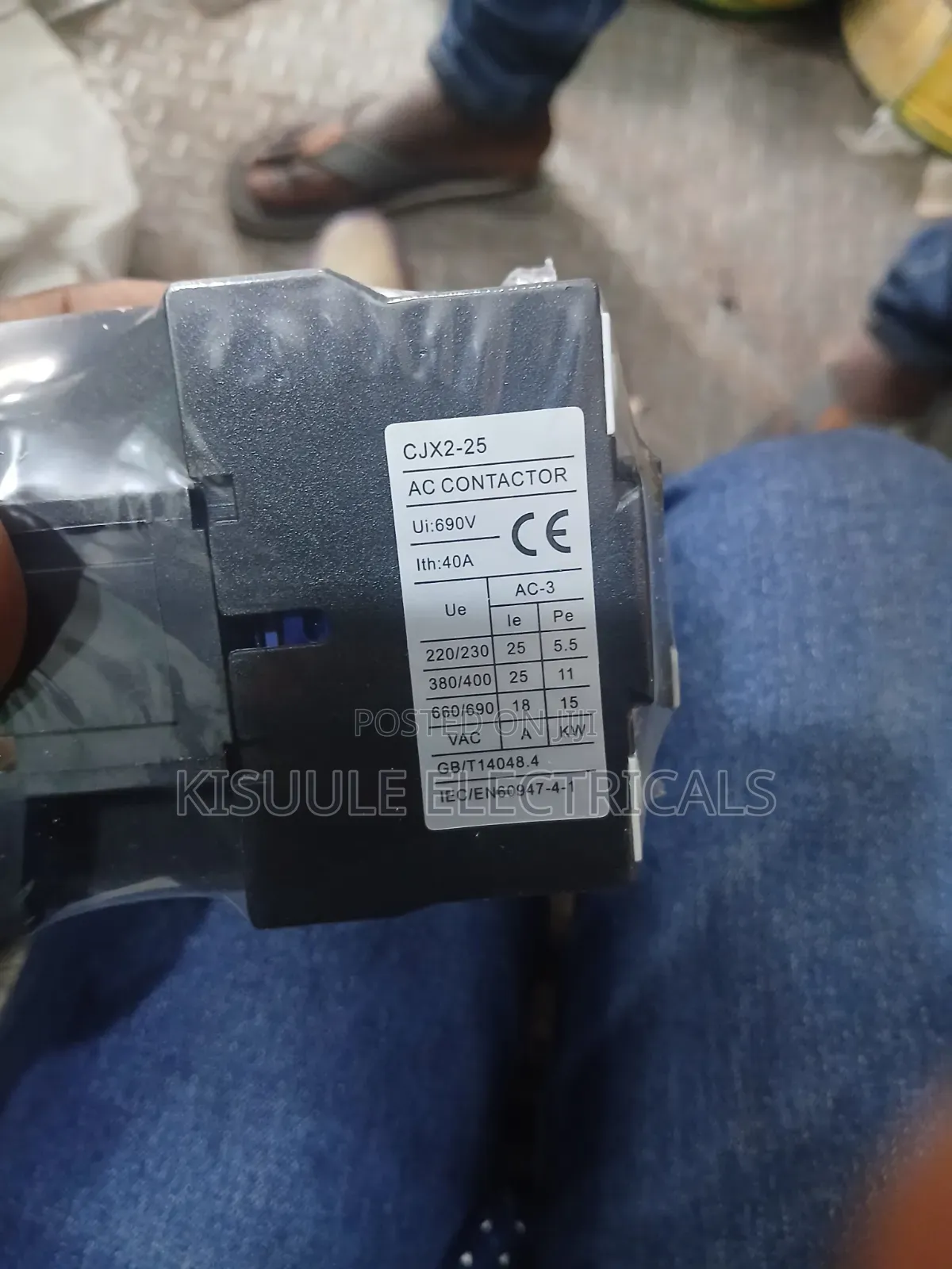 CJX2-2510 40A Power Contactors