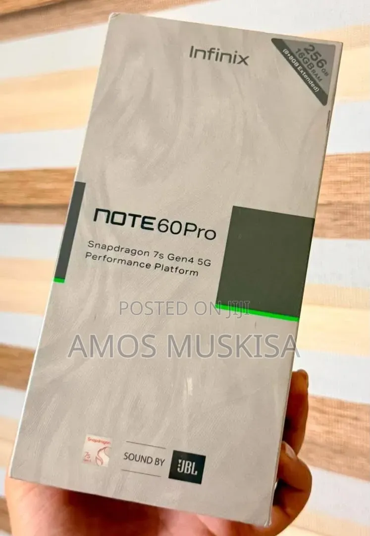 New Infinix Note 60 Pro 256 GB Orange