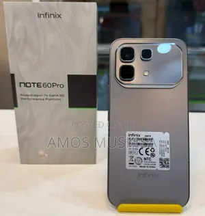 New Infinix Note 60 Pro 256 GB Gray
