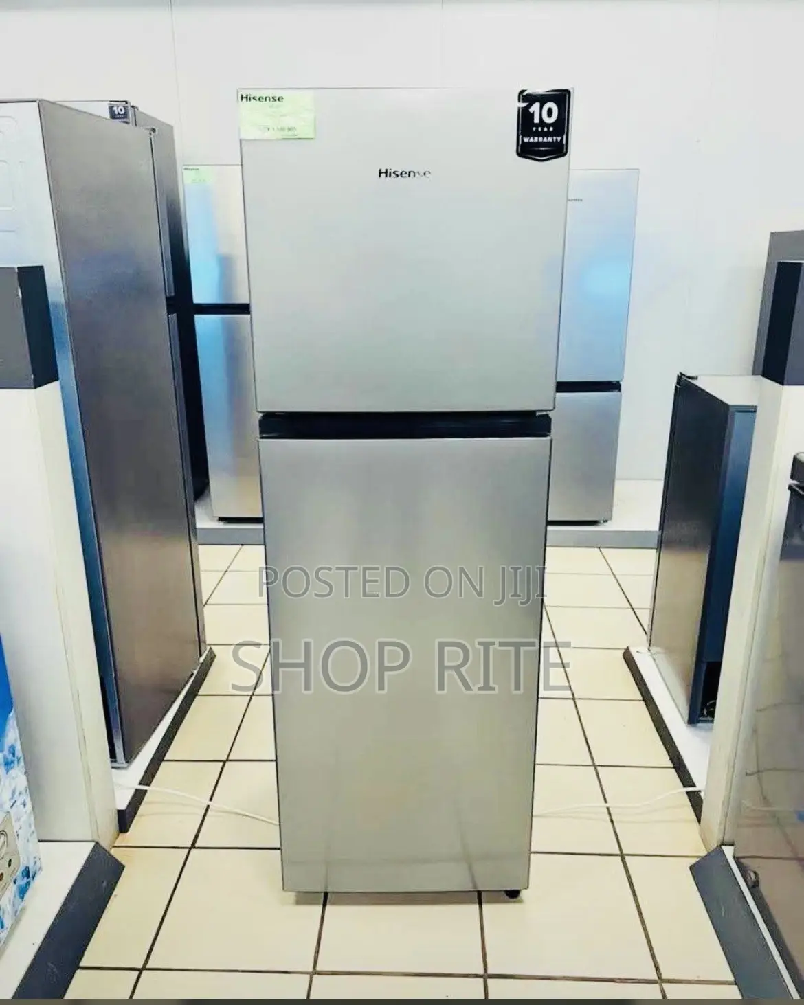 Hisense 200 Liters Double Door Refrigerator Advanced