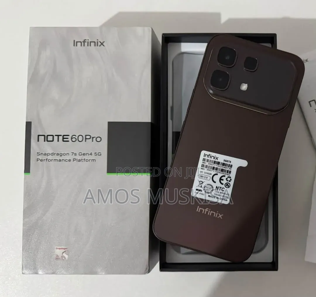New Infinix Note 60 Pro 256 GB Bronze