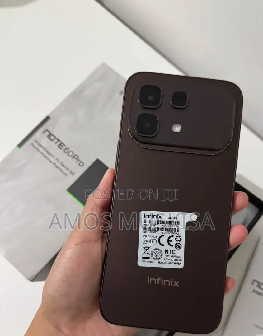 New Infinix Note 60 Pro 256 GB Bronze