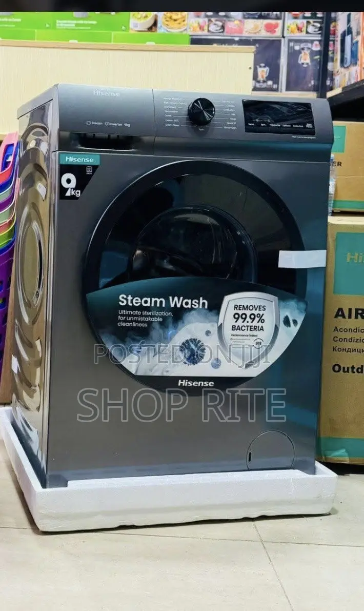 HISENSE 9 KGS Front Loader Automatic Washing