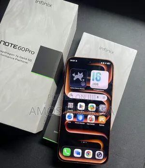New Infinix Note 60 Pro 256 GB Orange