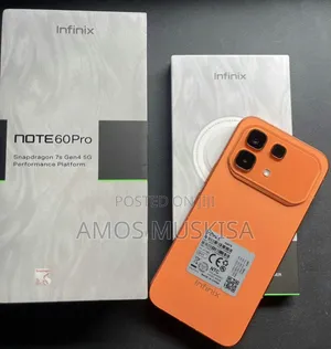 New Infinix Note 60 Pro 256 GB Orange