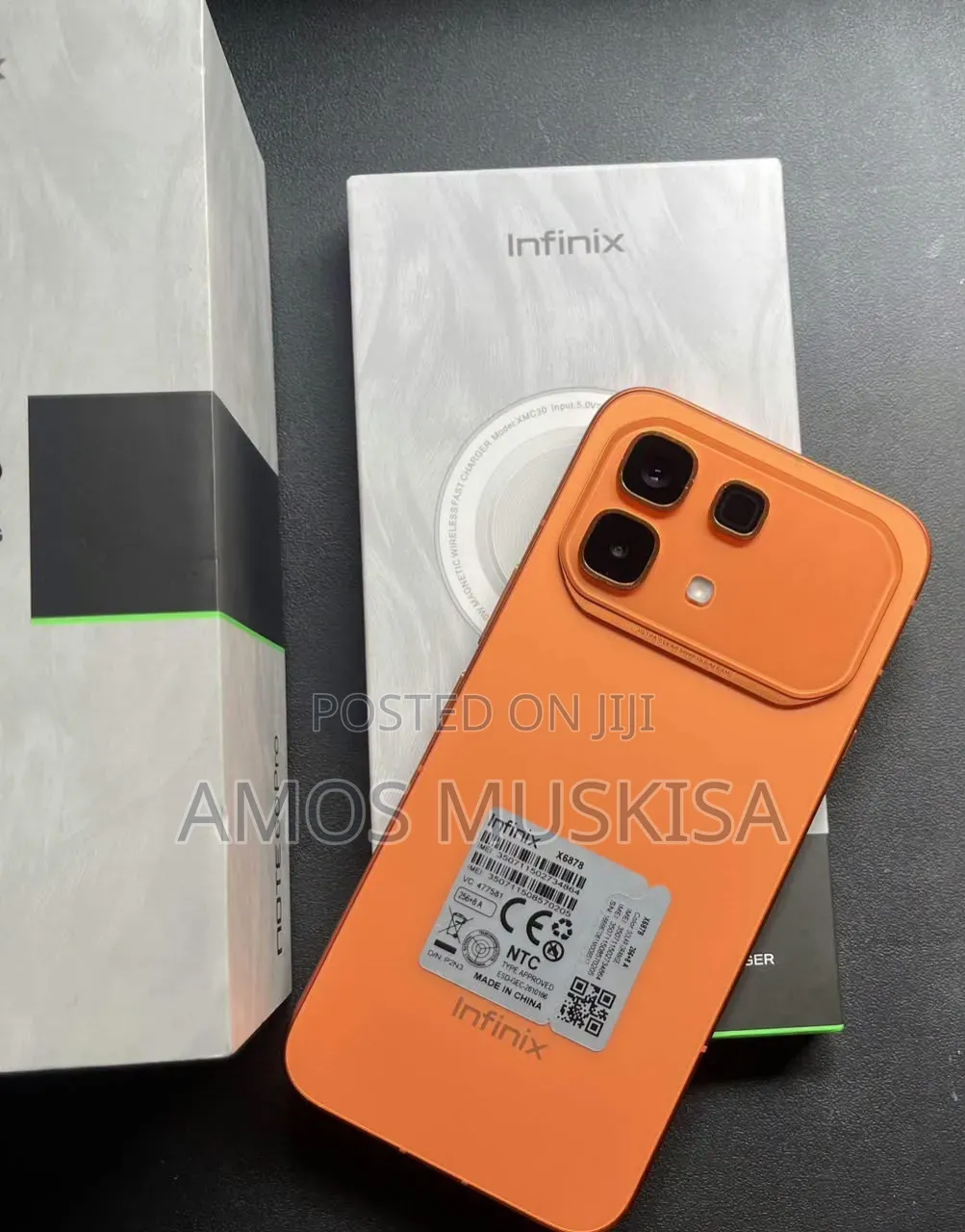 New Infinix Note 60 Pro 256 GB Orange