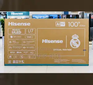 Hisense 100 Inches Mini Led Uled U7 Series Ai TV